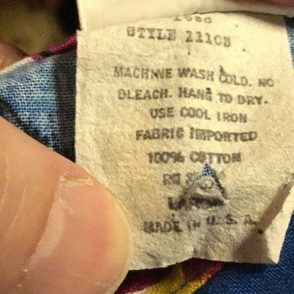 Vintage 80s bright surfer tunic - Picture 3 of 12